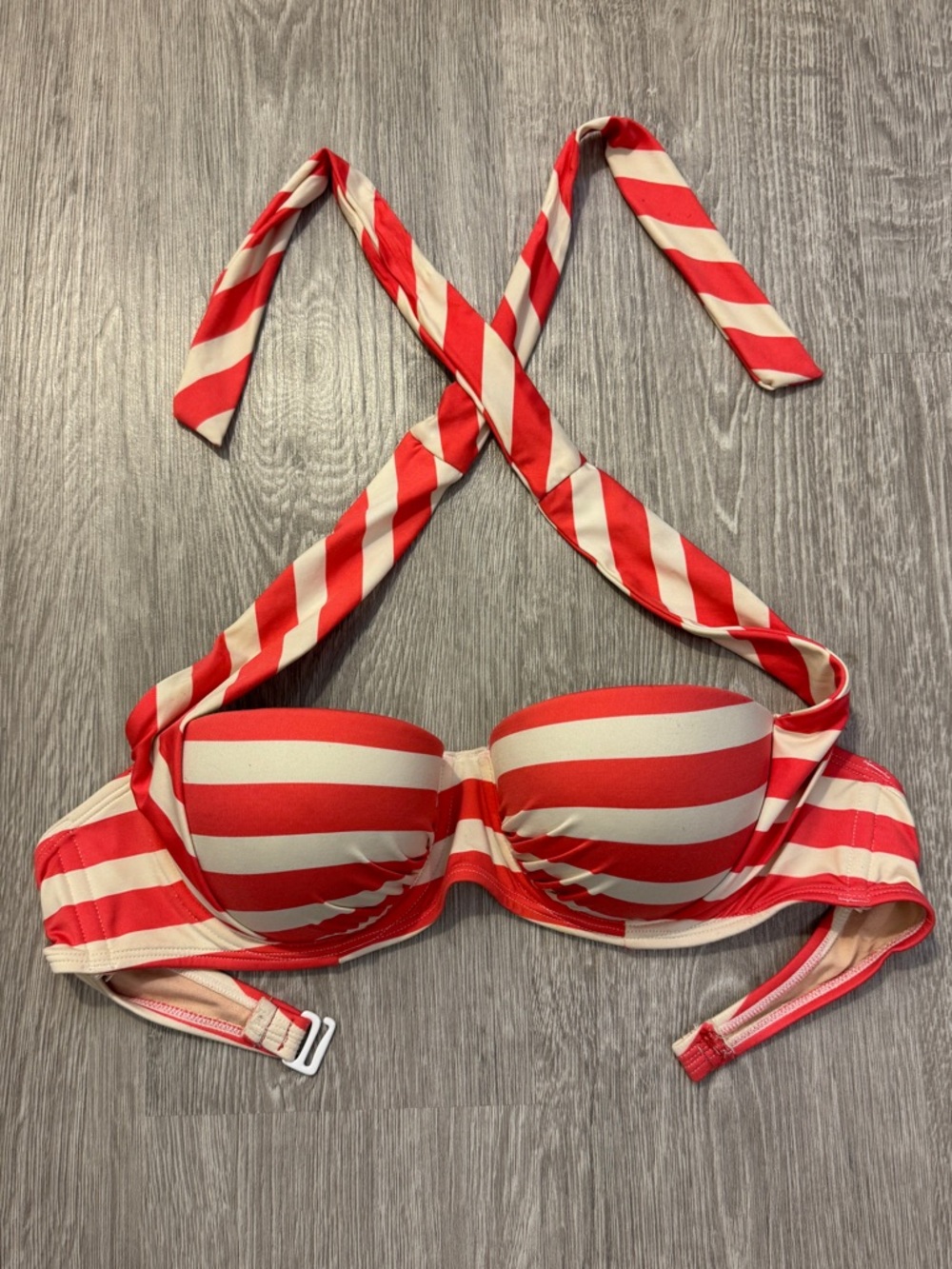 Multiway wear strap or strapless bikini top